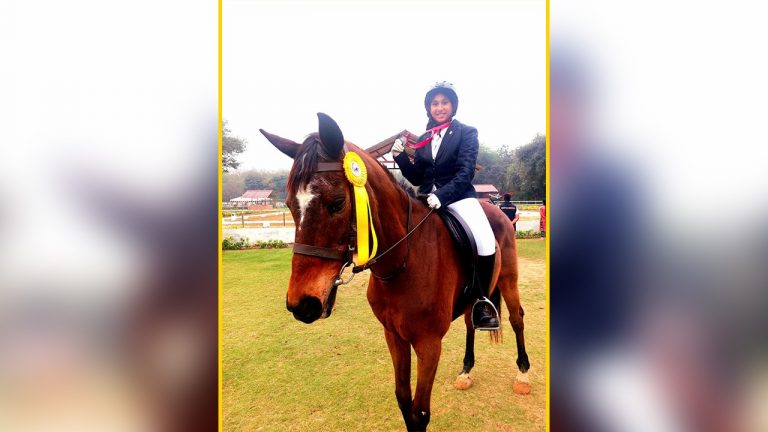 Odisha Girl Rishita Wins Bronze In Delhi Horse Show