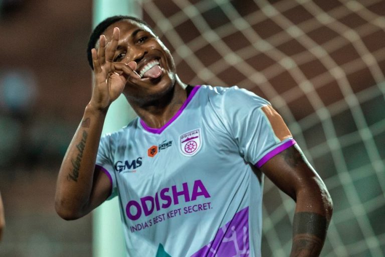 Diego mauricio hattrick vs gokulam