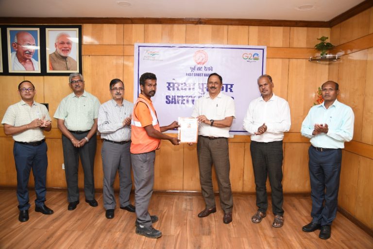 Odisha: 8 Railway Employees Felicitated For Outstanding Work, Alertness