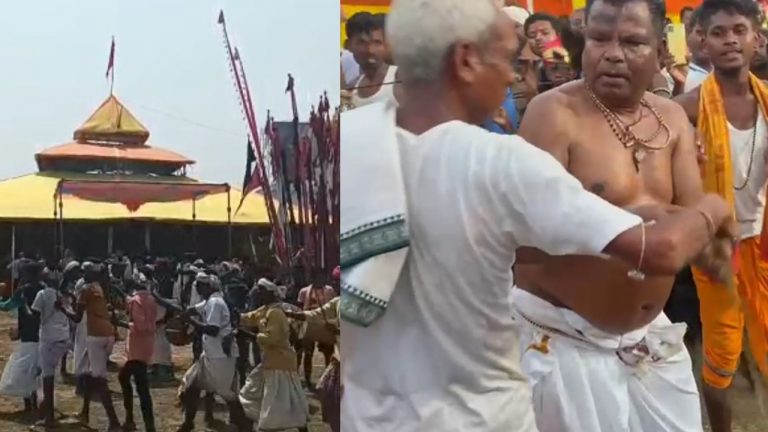 Spellbinding ‘Kalasi Dance’ By Chhattisgarh Minister Near Odisha Border