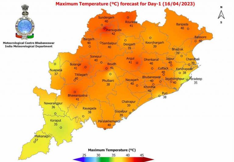 Bhubaneswar Records 38°C Before Noon; Rain & Gusty Wind To Return To Odisha From Today