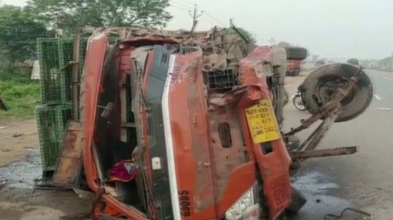 1 Die, 10 Critical In Road Mishaps In Odisha’s Bhadrak