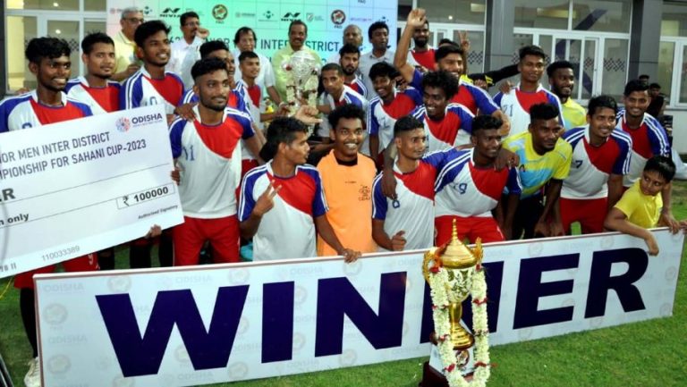 Cuttack inter-district football champs