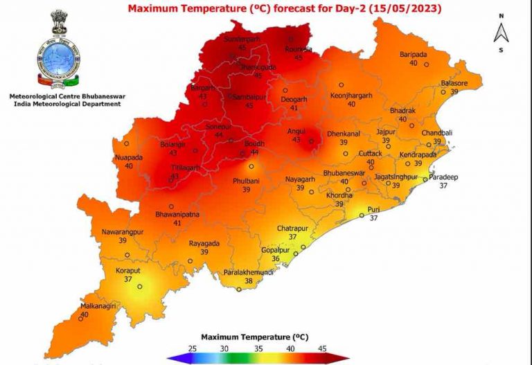 Heatwave Returns: Mercury May Soar To 45°C At These Places In Odisha Today