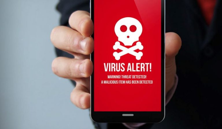 Phone virus alert