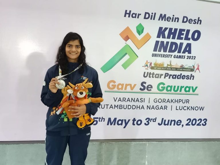 Pratyasa Ray 4th medal in KIUG