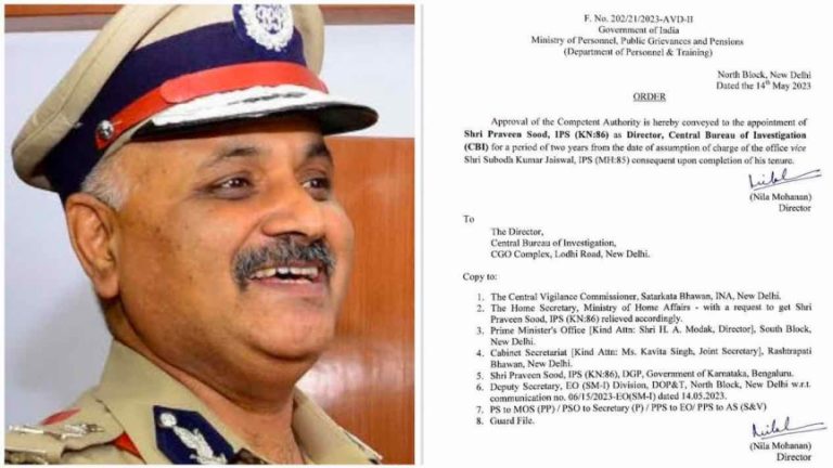 CBI Top Post For Karnataka DGP Praveen Sood Whom DK Shivakumar Called ‘Useless’, Vowed Action