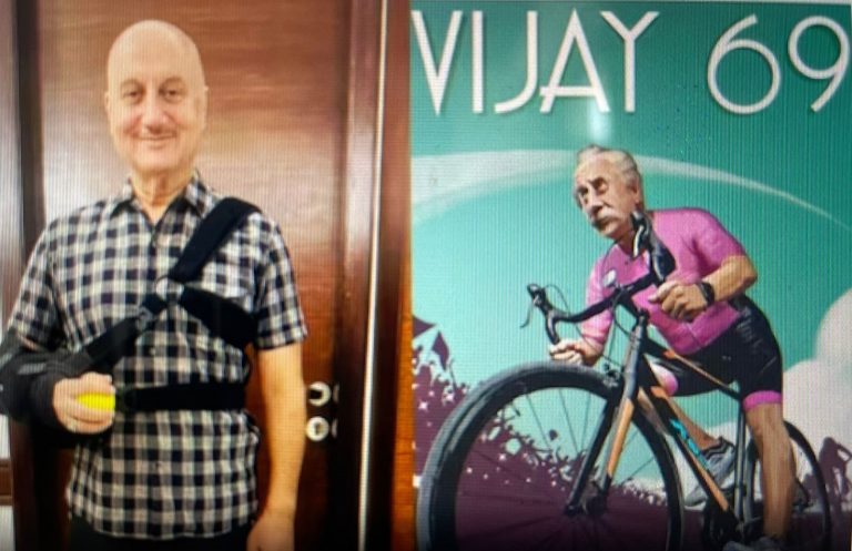 Anupam Kher Fractures Shoulder During Vijay 69 Shoot