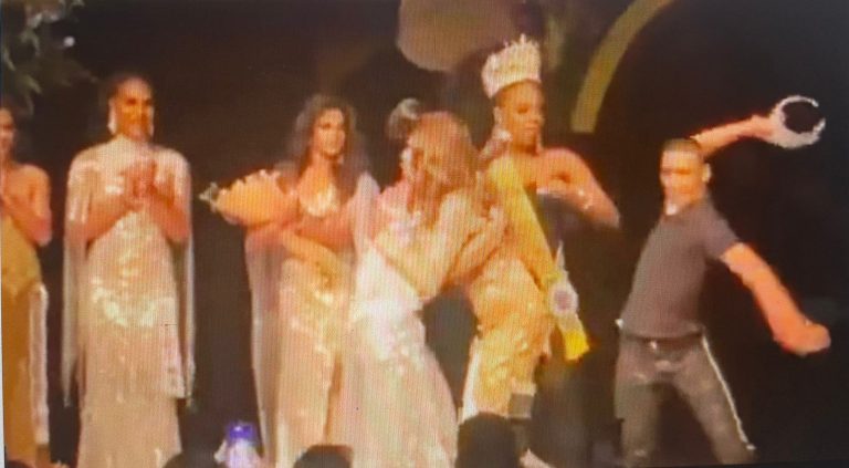 [Watch] LGBTQ Beauty Pageant: Husband Breaks Winner’s Crown In Brazil After His Wife Comes Second