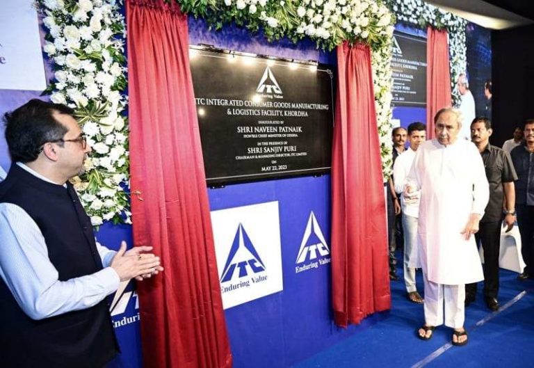 Naveen Inaugurates ITC’s Food Processing Plant At Khurda