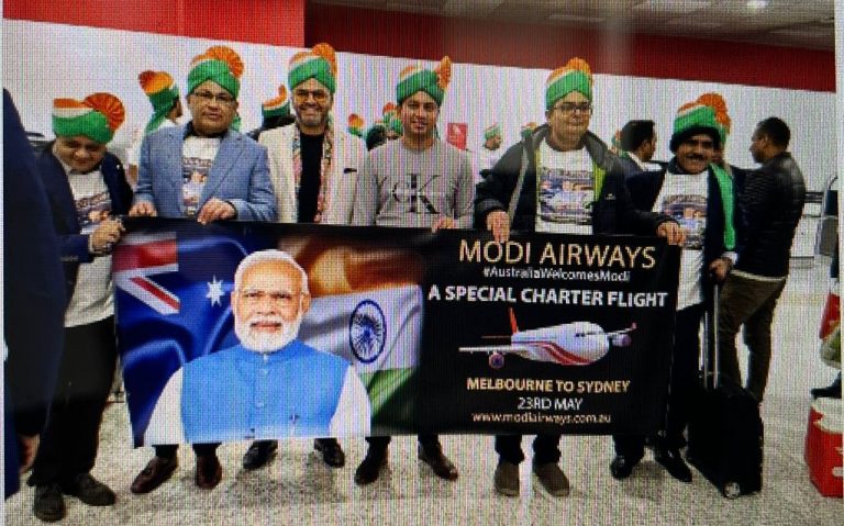 Indians In Australia Charter Flight To Sydney For PM Event, Call It ‘Modi Airways’