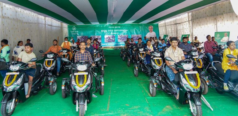 Two-Wheelers With Retrofit Kits Distributed To 98 PWDs For Ease In Travel In Odisha’s Keonjhar