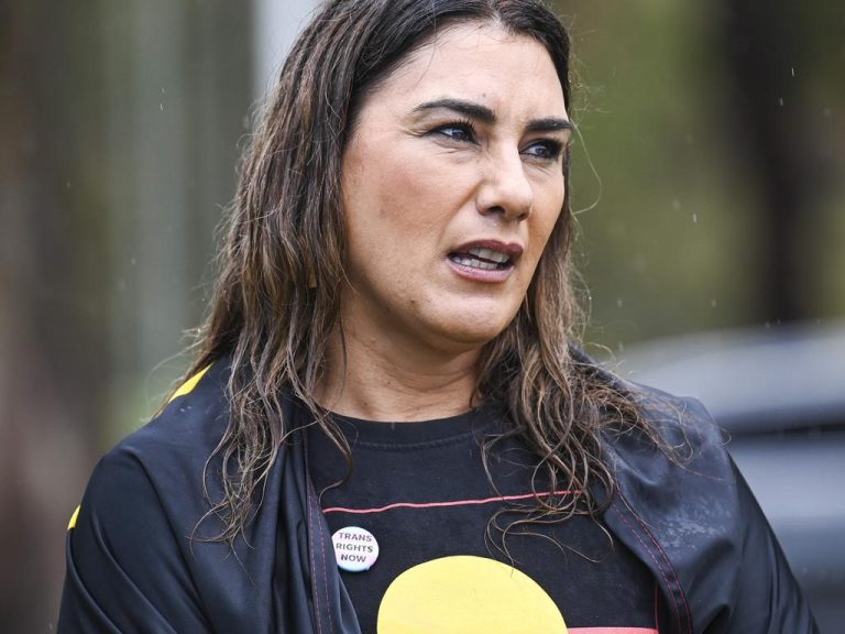 Aussie lawmaker Lidia thorpe cries sexual assault