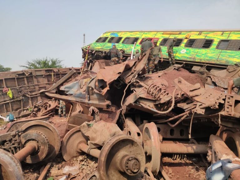 Balasore 3-train accident