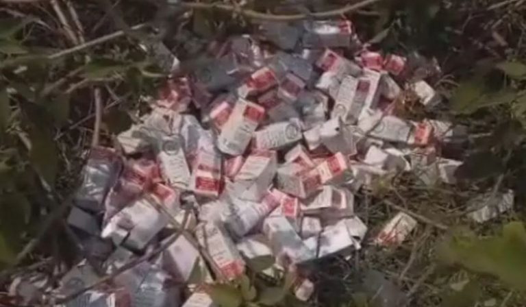 Govt-Supplied Medicines Found Dumped Near Canal In Odisha’s Bhadrak