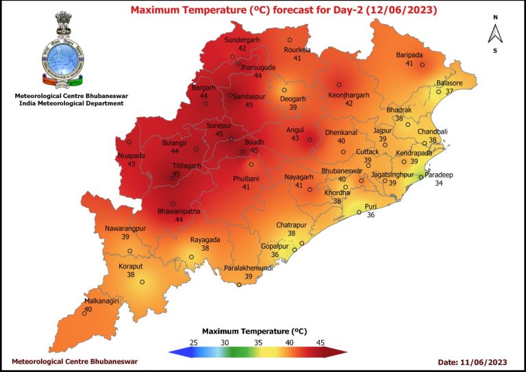 Odisha Heatwave: IMD Issues Orange & Yellow Warning For 3 Days; Jharsuguda Records 43.2 Deg C By 2.30 PM