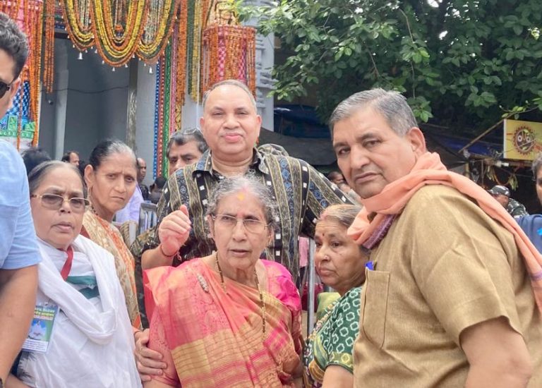 PM Modi’s Estranged Wife In Odisha’s Puri For Darshan Of Lord Jagannath & Siblings At Gundicha Temple