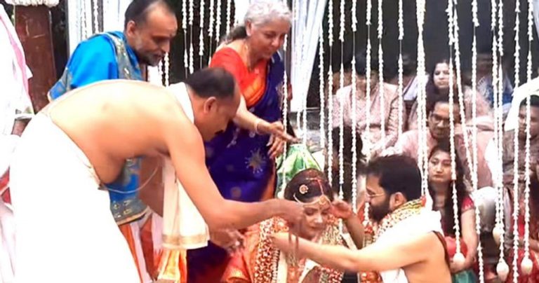 Nirmala sitharaman daughter wedding