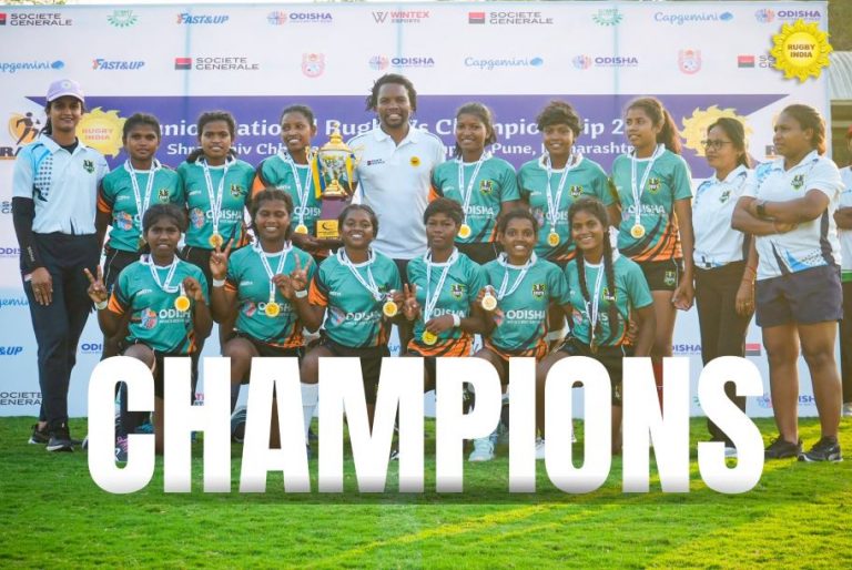 Odisha U-18 girls rugby champs