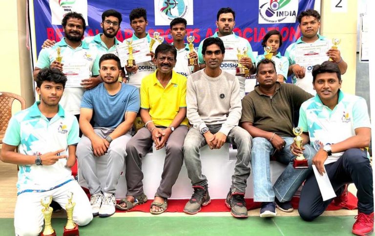 Odisha medallists East Zone para badminton