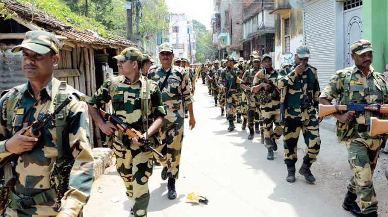 Paramilitary forces again in bengal polls