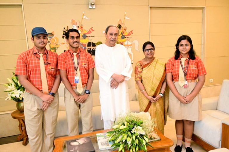 Odisha CM Naveen Patnaik Meets NEET 2023 Toppers From Odisha