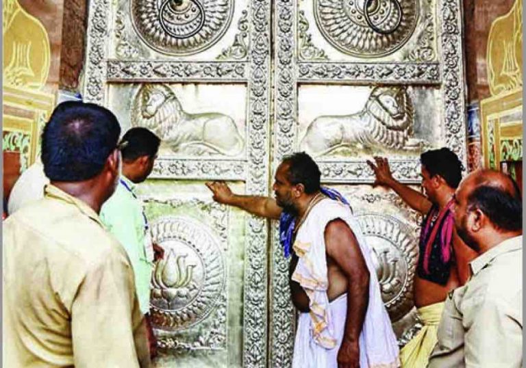 Silver Cladding Of Singhadwara Completed Before Lords’ Niladri Bije In Odisha’s Puri