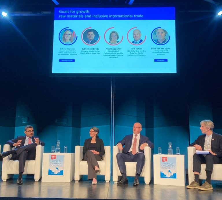 Subhrakant Panda at World Chamber Congress