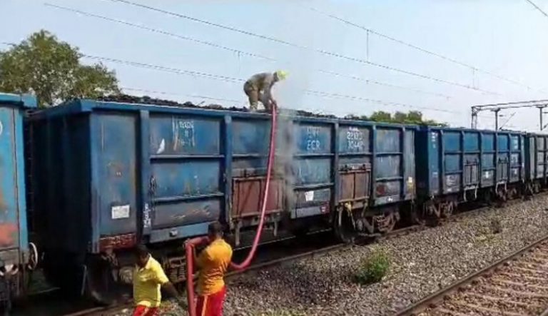 Another Coal-Laden Goods Train Catches Fire In Odisha