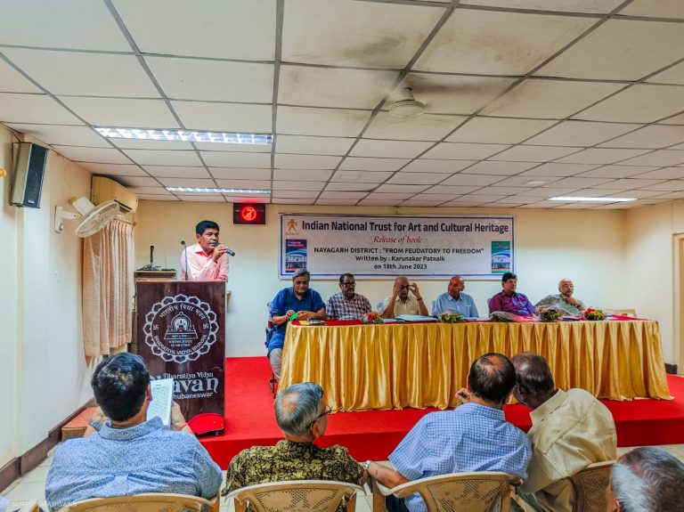 INTACH Releases Book Titled ‘Nayagarh District, From Feudatory To Freedom’