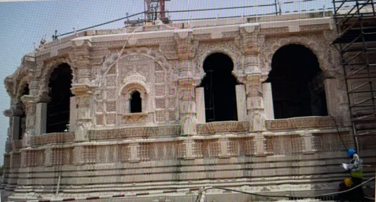 Ayodhya’s Ram Temple: Ground Floor Construction In Final Phase