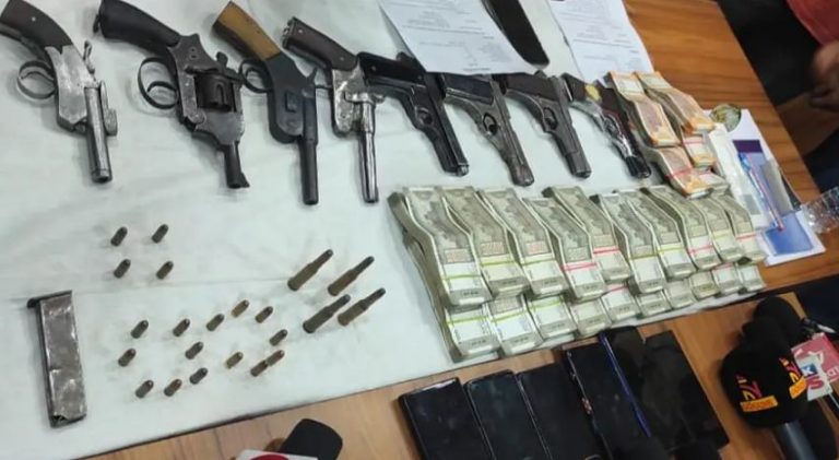 6 Hardcore Criminals Arrested, 8 Weapons Seized In Odisha’s Sambalpur