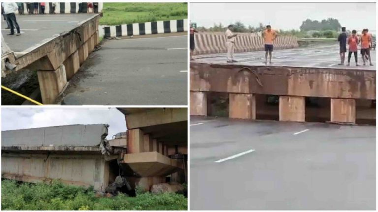 Bridge On Kolkata-Chennai NH 16 Collapses In Odisha’s Jajpur; Structural Faliure, Says NHAI