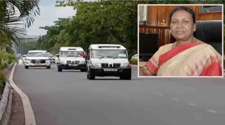 Final Carcade Rehearsal Held Ahead Of President Droupadi Murmu’s Odisha Visit From Tomorrow