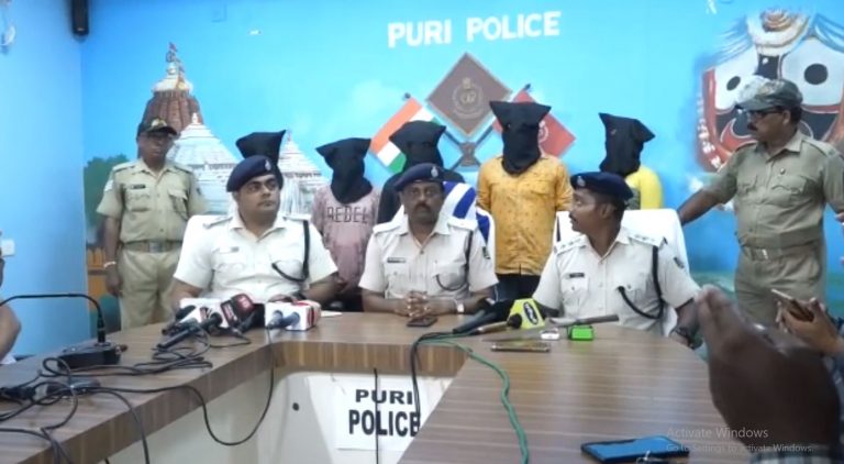 5 Members Of Notorious Gang Arrested For Bombing, Extortion In Odisha’s Puri