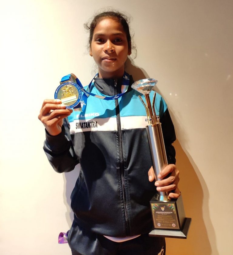 Jyoshna Sabar best lifter in Youth category