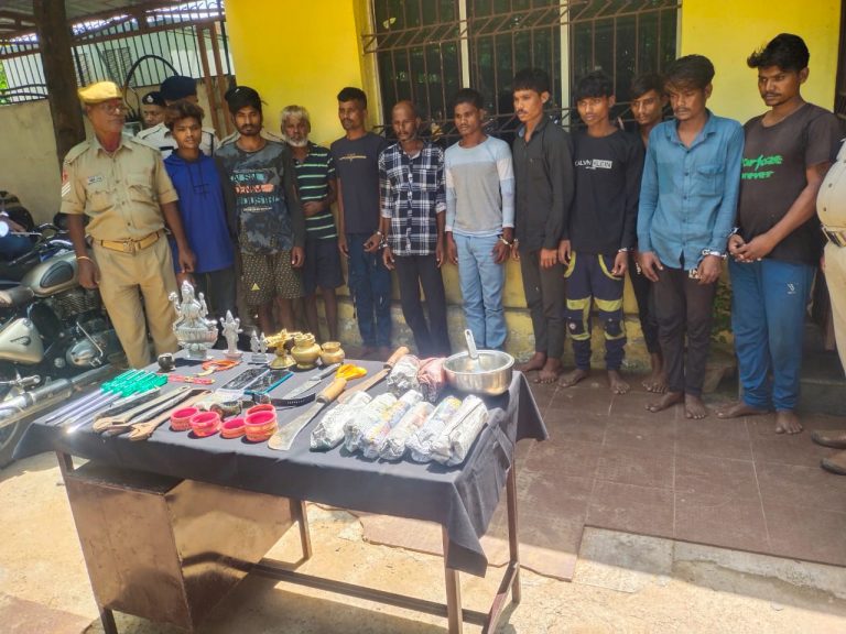 Inter-State ‘Chadi-Baniyan’ Gang Busted; 11 Robbers Arrested In Bhubaneswar
