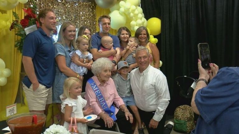 Melba Mebane retires at age 90