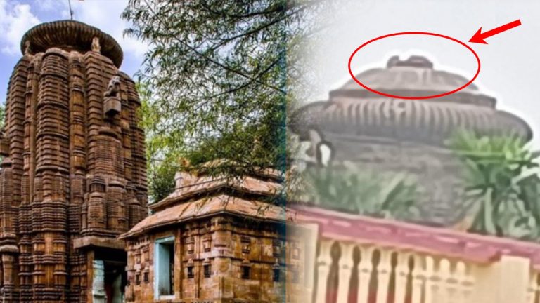 Crown Of Rameswar Temple Falls Amid Heavy Downpour, Lightning In Bhubaneswar