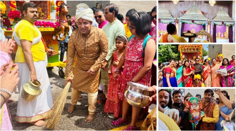 Odias Celebrate Lord Jagannath’s Rath Yatra In America’s Rhodes Island