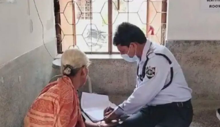 Doctor Transferred After Video Of Security Guard Attending To Patients Goes Viral In Odisha