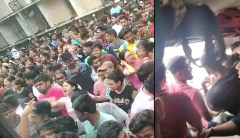 VIMSAR Students Welcome Team From MKCG MCH With Stones & Fire Extinguisher: Reports