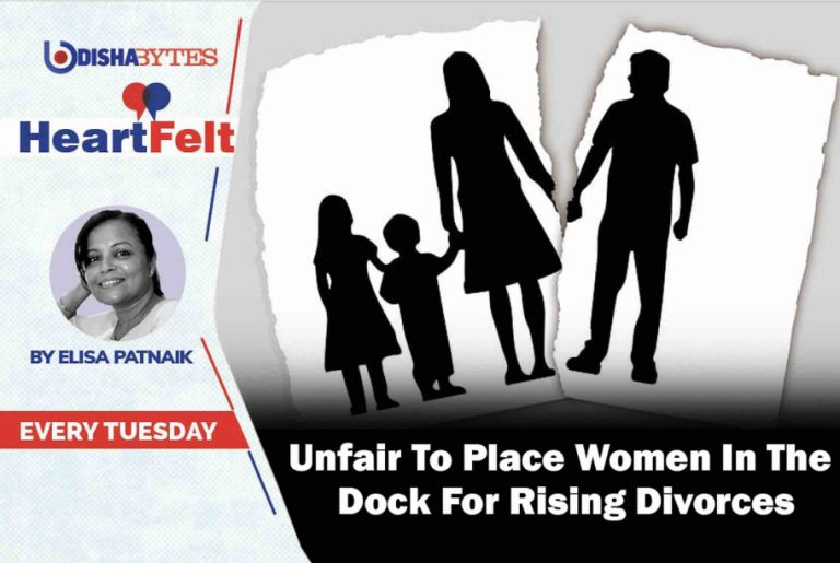 Unfair To Place Women In The Dock For Rising Divorces