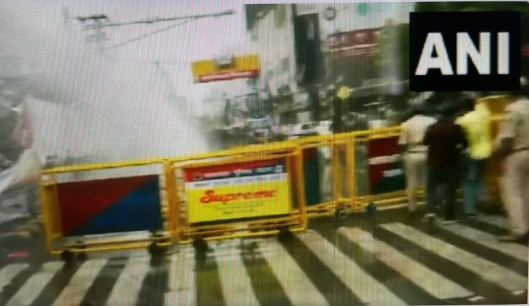 Protesting BJP Workers In Patna Prevented From Marching To Assembly