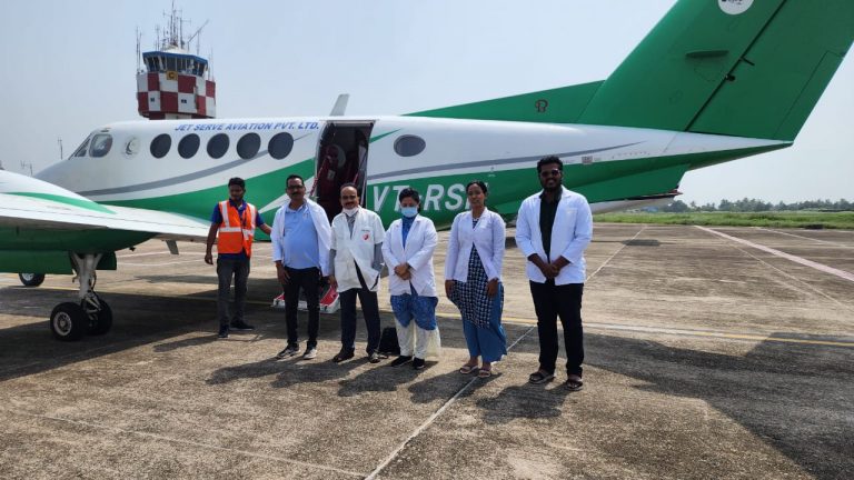 Medical Team Flies To Odisha’s Malkangiri Under CM Air Health Service