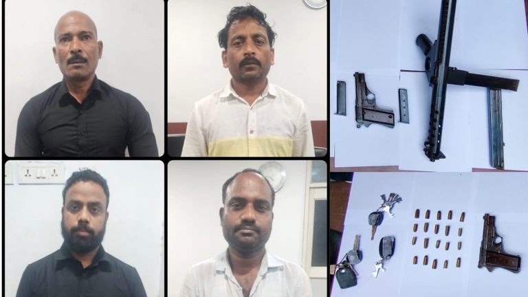 Crackdown On Crime Syndicate: 4 Gangsters Arrested, Major Attack Foiled In Bhubaneswar