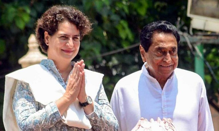 Priyanka Gandhi, Kamal Nath Booked For ‘50% Commission’ Posts