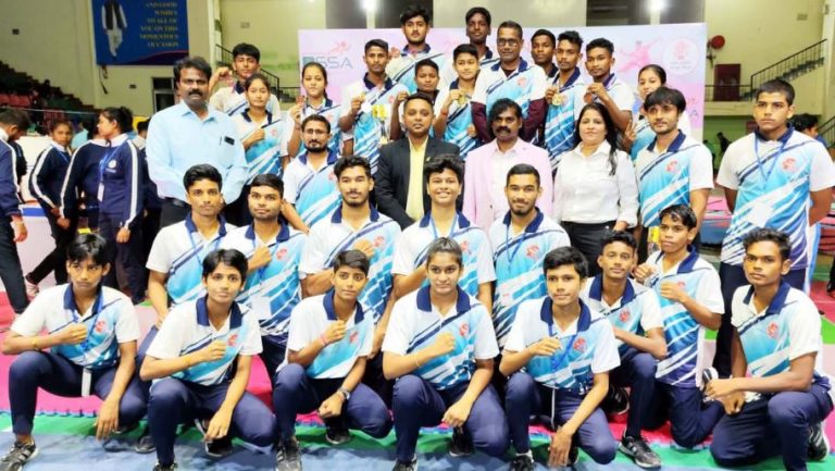 Odisha shine Jr wushu nationals