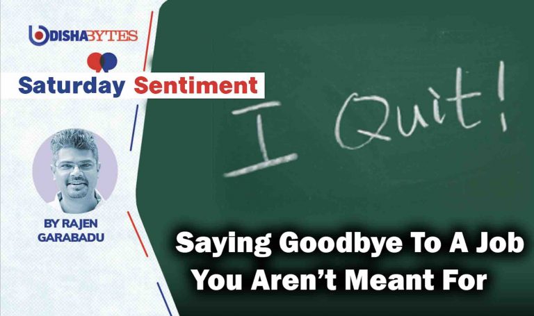 Saying Goodbye To A Job You Aren’t Meant For