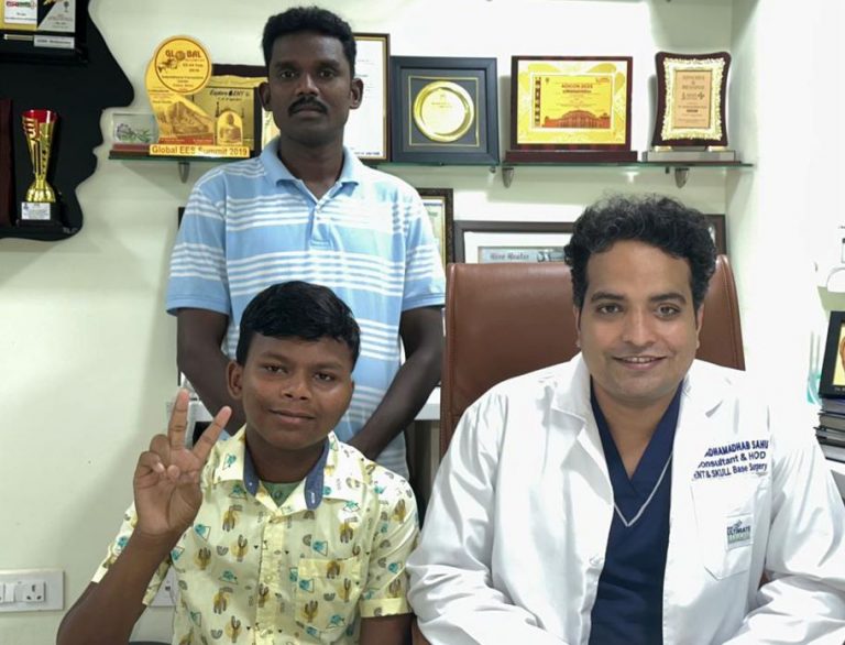 SUMUM removes large skull base tumour